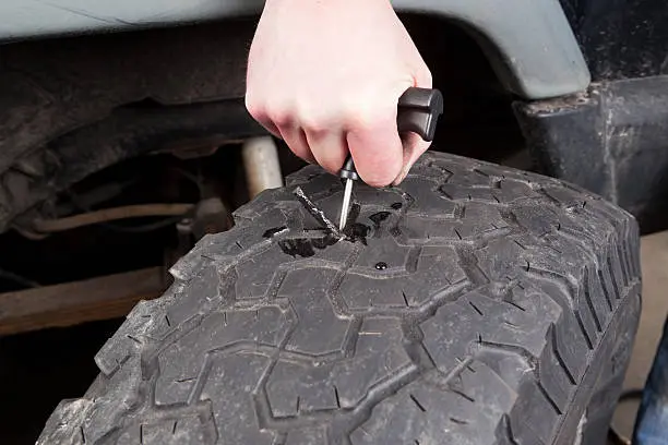 Tire Patching in Vista, CA